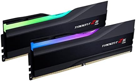 G.Skill Trident Z5 RGB Series 32GB 288 pinos SDRAM DDR5 7200 CL34-45-45-115 1.40V Memória da área de mesa de canal dual F5-7200J3445G16GX2-TZ5RK
