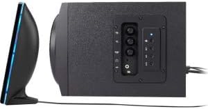 Cyber ​​Acoustics 44W Sistema de alto -falante de potência de pico com pods de controle
