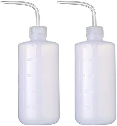 Garrafa de espreói de plástico de Yuelong - garrafa de lavagem de segurança de 2pcs 500 ml e 250 ml de sabão verde conveniente