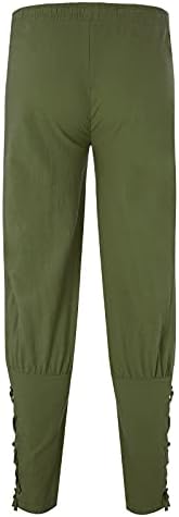 Traje de calça preta de manguito com faixas masculinas com cordões de colheita de calças casuais sólidas calças de força de