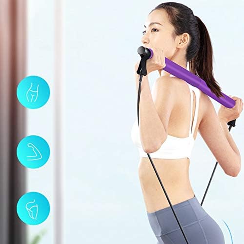Pilates Stick Fitness Bar Yoga Equiped Home Use Multifunction feminino Rally Elastic Rope Stretch Fued Fured Trainer Liudinging