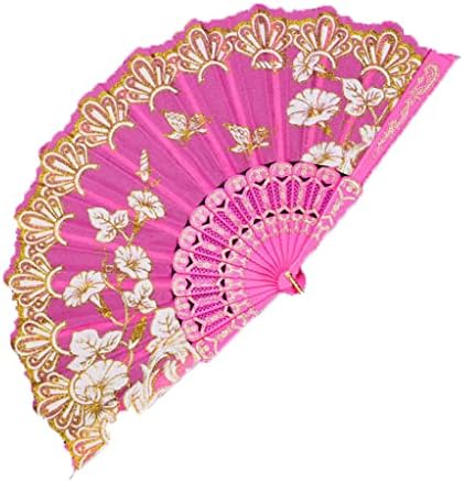 Fã de manual Fã de estilo chinês Fã de seda fã Fãs dobráveis ​​fãs de Cheongsam Fã dobrável com Tassel Pingente Gifts Wedding Party Decoration for Men and Women Performance Decorations Decorations Festival Gift