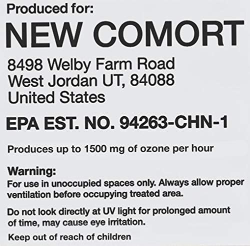 Novo Comfort Cherry Terbil qualidade comercial novo gerador de ozônio de conforto e ionizador para remoção de odor e purificação