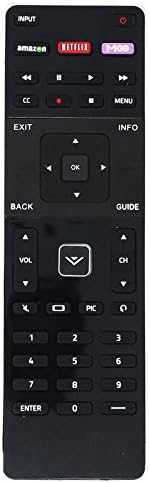 Substituição M502I -B1 Controle remoto lateral duplo para Vizio TV - Compatível com XRT500 Vizio TV Remote Control