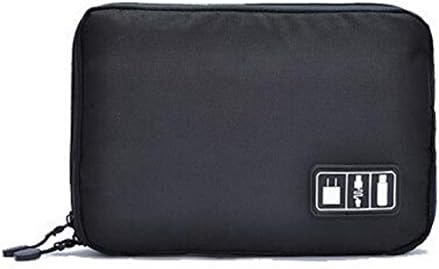 Bolsa de organizador de cabos Elonglin, saco de tablet de armazenamento de cabo à prova d'água para organizador eletrônico para carregar cabo, celular, tablet para iPad