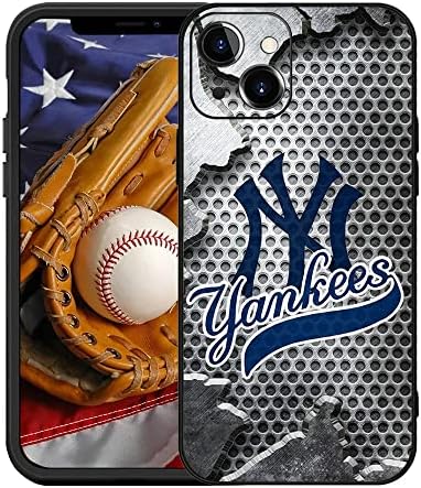 Para os fãs de beisebol Dodger, capa de estojo compatível com o iPhone 14 Plus, slim fit protetor Back Case Shell por 14 mais