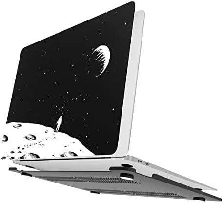AOGGY Compatível com MacBook Air 13,6 polegadas Caso 2022 Liberação A2681 M2 CHIP, CAIXA DE CHELA DE PLÁSTICO DURO+TAPE DE TECLADOR+TAPE DE RECEBRA PARA MACBOOK AIR 13,6 polegadas com Retina Display Touch ID, astronauta