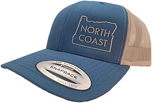 Oregon North Coast Trucker Hat Pacific Northwest PNW Caps bordados