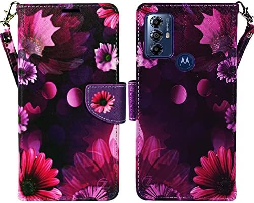 Zase Motorola Moto G Play/Moto G Pure/Moto G Power Power Phone Case Bolsa PU PU CAPARO FOLI