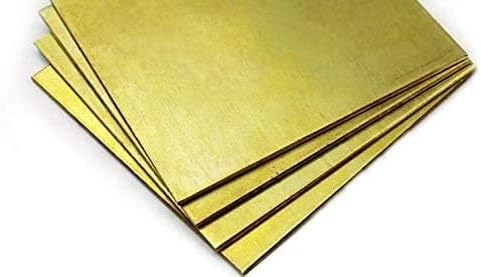 Placa de latão Haoktsb 99,9% Placa de alumínio de metal de cobre puro, espessura da folha de cobre pura