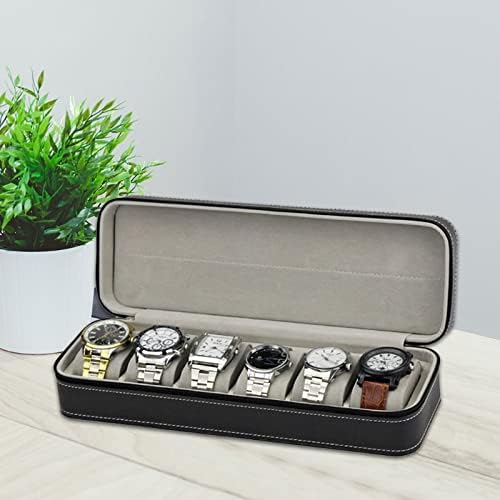 Lysldh Travel portátil Zipper Caixa de armazenamento de jóias de coletor de caixa