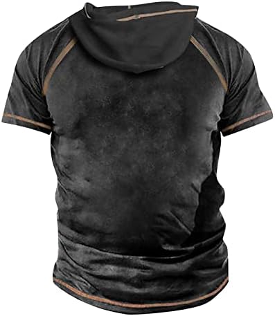 Camisetas de camisetas impressas da Ymosrh masculino de camisetas de capa de manga curta de manga curta camisetas de