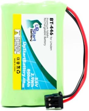 2 Pacote - Substituição para Radioshack 43-3898 Bateria - Compatível com a bateria do telefone sem fio RadioShack