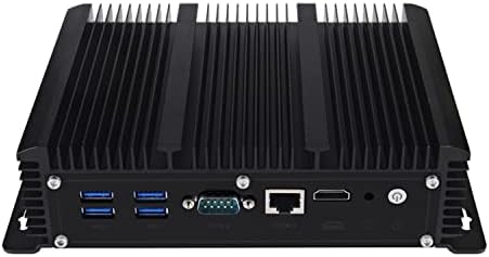 Hunsn Micro Firewall Appliance, Mini PC, VPN, roteador PC, Intel 4205U 4305U, RC02, AES-NI, 6 X Intel I211 LAN, HDMI, Console,