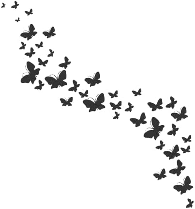 Estêncil de onda de borboletas a5 a4 a3 e vários tamanhos reutilizáveis ​​duráveis ​​para cartões decoração de scrapbooking presente presente / pássaro107