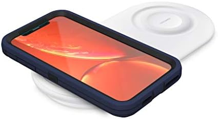 Caso do iPhone XR, ToughBox [Série Grip] [Shopfrove] [Marinha | Black] para a capa do Apple iPhone XR [vem com clipe de coldre e cinto] [se encaixa no clipe de cinto da série OtterBox Defender para a capa do telefone XR]