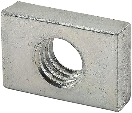 14124, 10 e 25 Série, M6 x 1,0 Slide-in-in-ing-in-noz de aço Block T-Nut