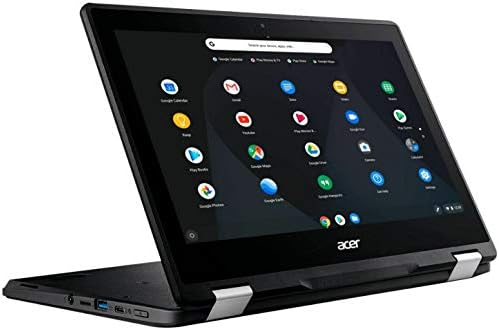 Acer Spin 11 2-1 Convertible 11,6 HD Touchscreen-Backlit Chromebook, processador Intel Celeron N3350, Memória de 4 GB, 32 GB Emmc,