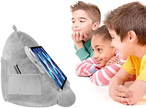 Junqin Tablet Pillow Stand Titular e Ipad Holder Kids Tablet Pillow 10,23 x 10,23 x 10,23 polegadas porta-volta para qualquer tablet,