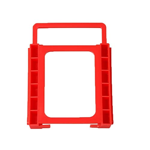 2,5 a 3,5 polegadas SSD para HDD Adaptador de montagem Suporte do suporte de montagem do suporte do disco rígido RED RED RED