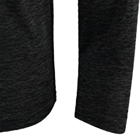 Camiseta de raglan de raglan casual masculino de camiseta leve de manga longa de manga longa Tops de moletom térmico suéter básico