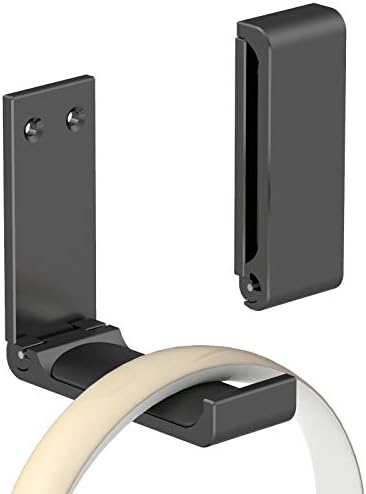 Cabide de fone de ouvido Yocice, suporte do fone de ouvido, gancho de alumínio com fita adesiva forte para fones de ouvido