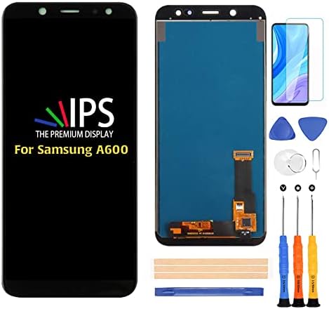 A-Mind for Samsung Galaxy A6 2018 SM-A600F/DS A600GN/L A600G/DS A600T/P/A LCD MONTAGEM MONTAGEM DE PEÇAS DE EXPERIÊNCIAS, com protetor de tela+ferramentas
