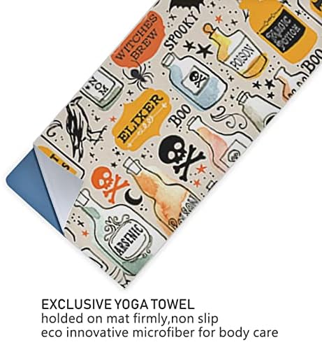 Aunhenstern Yoga Blanket Vintage-Potions-Nurse-Halloween Yoga Towel Yoga Mat Toalha