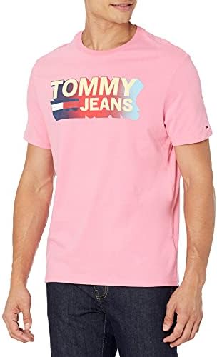 Tommy Hilfiger Men's Short Manga Tommy Jeans Logo
