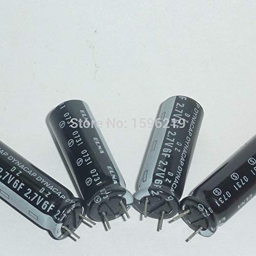 5pcs 6f 2,7V Elna DZ Series 10x30mm 2,7V 6f Super capacitor Farad for Power