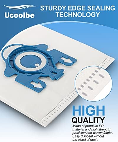 Ucoolbe gn 3d aspirador de aspirador de pó substituto para Miele GN Airclean Classic C1 Completo C1 C2 C3 S227 S240 S270 S400 S2 S5