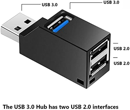 JAHH USB HUB USB 3.0 Adaptador de cubo Extender Mini Splitter Box para PC Laptop Telefone Celular High Speed ​​U Reader