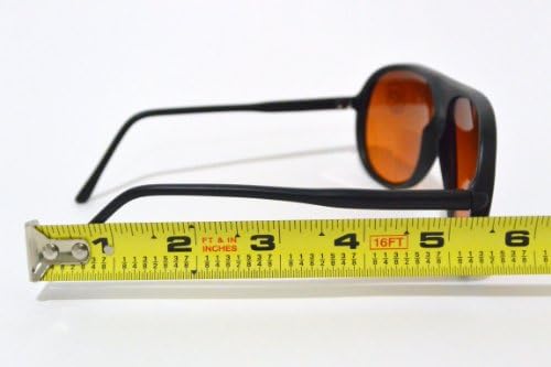 Óculos de sol bifocais quadro preto com lente de bloqueador azul Power +1,00