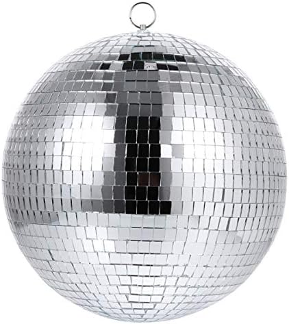 Doitool 1pc Mirror Ball Ball durável espelho resistente Bola pendurada Disco Ball Decorações de Natal para o quarto