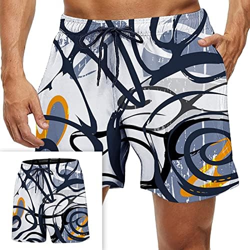 Turncos de natação de praia para homens plus size size atreling usa bandeira ladrões de praia