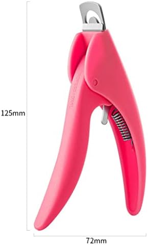 Wetyg Clipper Scissors Scissors redonda Borda Cutter unhas Manicure Tool Plástico Clippers Professional