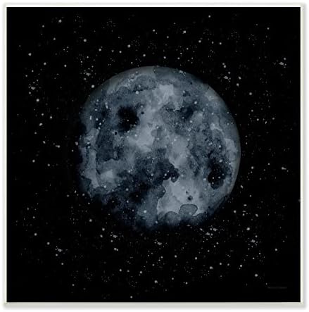 Stuell Industries obscureceu a lua escura e efeito aquarela de galáxia, design de Rachel Nieman