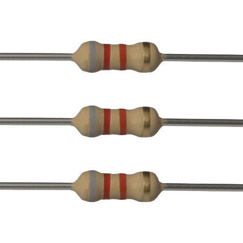 Projetos E 1000EP5148K20 Resistores de 8,2k ohm, 1/4 W, 5%