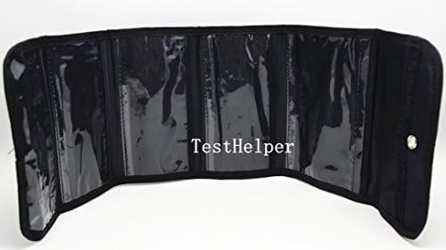 Testhelper Acessório Capa de transporte macio, bolsa de ferramentas para leads de teste ou sondas de teste, bolsa de armazenamento de luxo de luxo