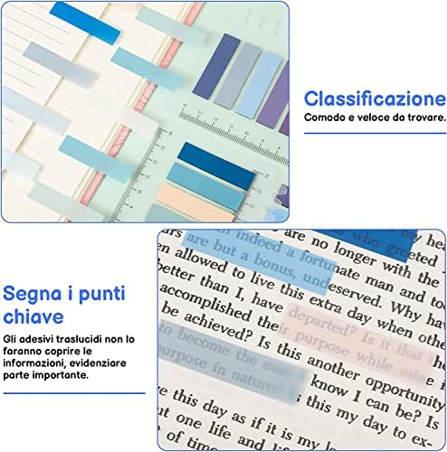Guias do livro de 1200 peças de peças - 30 cores Morandi Sticky Guias, marcadores de página de cores reposicionáveis ​​- guias