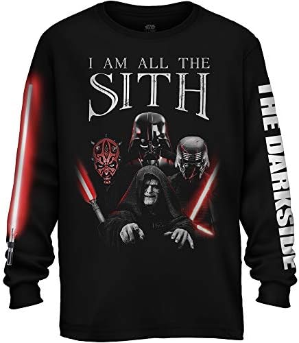 Star Wars toda a camiseta Sith Darth Vader Maul Imperador Kylo Ren