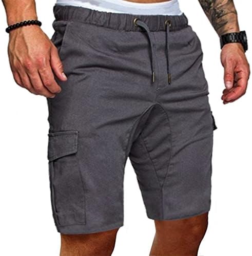 Shorts de carga xiaxogool para homens grandes e altos esportes de bolso trabalham