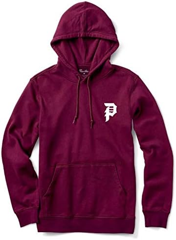 Hoodie de pulôver de manga longa suja dos homens primitivos