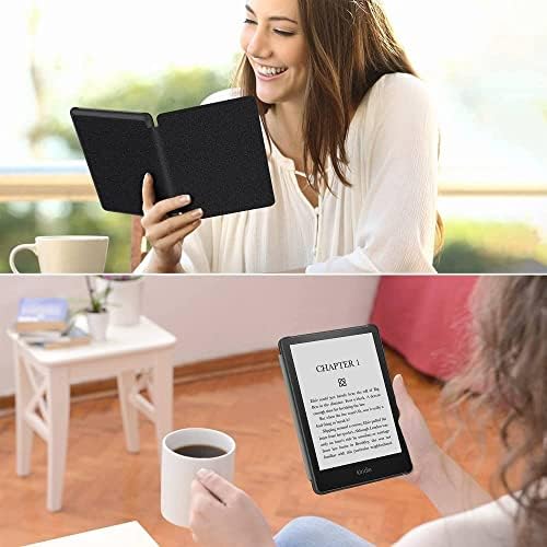 JNSHZ Kindle Paperwhite 6.8inCh- 11 Capa para o Kindle 2021 E-Reader- Capa de couro PU premium leve com sono/despertar automático,