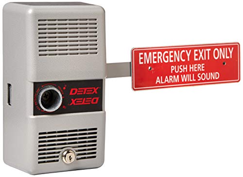 Detex ECL-230D Alarme de saída da porta de emergência, prata