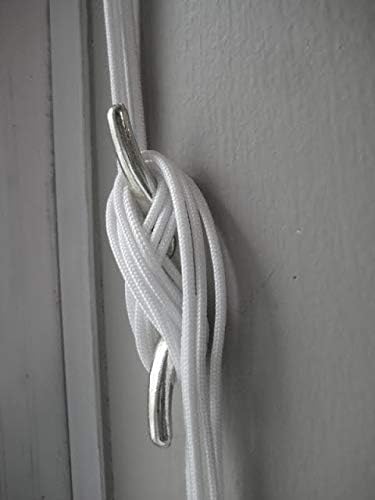 Premium Qualidade Alazco Níquel Aço plancido por 2,5 Clope de corda - Para cordas de cordas cortinas de sol telas de sol tons não atingidos