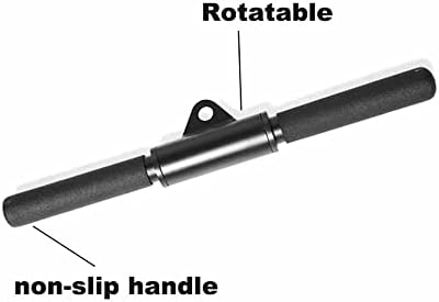 Wanhui Pressione a barra de 40 cm de barra de aço revolvendo de aço de aço com handgrips não deslizantes acessórios de máquina