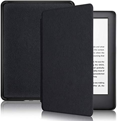 Todo-Poderoso Kindle Paperwhite 1 2 3 Capa segura para a água-Nova textura cruzada PU Cover Smart Cobra com Recurso