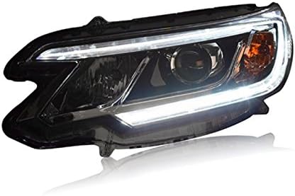 Estilo de carro Gowe para os faróis da Honda CRV 2015 2015 Lâmpada de cabeça LED DRL DRL FRONT BI-XENON LENS XENON HID TEMPERAT)