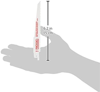 Ridgid 47082 d989 6tx6 Lâmina de serra alternativa, 5 pacote